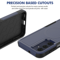 Coque de protection robuste hybride PC TPU de haute qualité pour Samsung A16 A17 A26 A27 A36 A56 A57, antichoc, personnalisée, magnétique