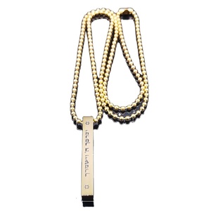 Collar de amuleto de Israel con hexagrama judío para mujeres y hombres, estrella de acero inoxidable de David Magen <span class=keywords><strong>Mezuzah</strong></span>, joyería de cadena de cuentas - Product Image 1