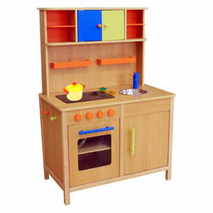 Ensemble de <span class=keywords><strong>cuisine</strong></span> éducatif en bois, écologique, non toxique, style tendance, pour enfants de 2 à 7 ans, taille personnalisable - Product Image 5