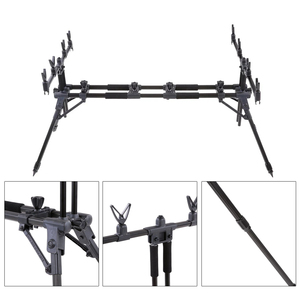 Selco-caña de pescar de aleación de aluminio, <span class=keywords><strong>3</strong></span> varillas compactas y ligeras, totalmente ajustables, venta al por mayor, China - Product Image 5