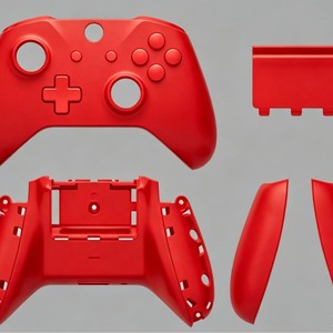เคสคอนโทรลเลอร์เกม Qin Chengxing สีแดง อลูมิเนียมชุบอโนไดซ์ ผลิตด้วยเครื่อง CNC สำหรับคอนโทรลเลอร์ Nintendo Switch Pro - Product Image 1