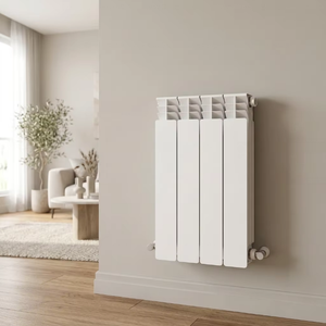 <span class=keywords><strong>Radiateur</strong></span> mural en <span class=keywords><strong>aluminium</strong></span> moulé sous pression blanc pour chauffage central à <span class=keywords><strong>eau</strong></span> <span class=keywords><strong>chaude</strong></span>, à haute dissipation de chaleur, pour usage domestique et projets intérieurs - Product Image 1