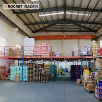 Plateformes Industrielles, Systèmes de Rayonnage pour Mezzanines, Systèmes de Stockage pour Sols Hauts, Étagères de Stockage pour Entrepôts et Usines, Rayonnages en Acier Froid