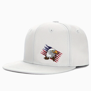 Premium Quality USA Bald Eagle Baseball Cap Custom Embroidery Snapback Hat for Wholesale - Product Image 6