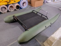 Ponton TPU 1 personne bateau gonflable leurre pêche catamaran mini yacht