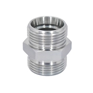1C/1D Carbon thép <span class=keywords><strong>Metric</strong></span> nam chủ đề <span class=keywords><strong>24</strong></span> độ thủy lực Adapter ống Phù Hợp Chủ Đề thẳng <span class=keywords><strong>24</strong></span> độ Ống adapter phù hợp - Product Image 3