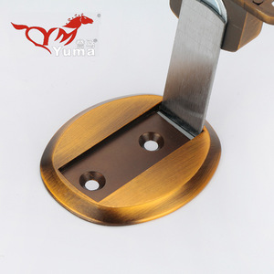Butée de porte magnétique invisible en alliage de zinc Yuma pour porte en bois, design minimaliste - Product Image 4