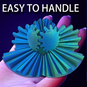 Figura de Bola de Engranajes Colorida Impresa en 3D, Entretenimiento Deportivo y de Ocio para Celebridades de Internet Transfronterizas - Product Image 3