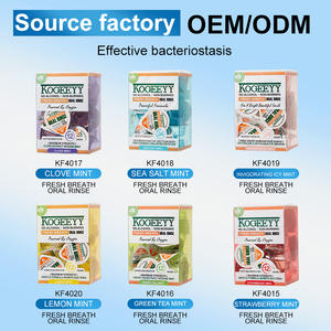 KOGEEYY Nouveau Lancement Bain de Bouche 6 Saveurs Rafraîchit l'Haleine Élimine les Taches Dentaires Bain de Bouche Portable en Gobelet Gelée 15ml - Product Image 2