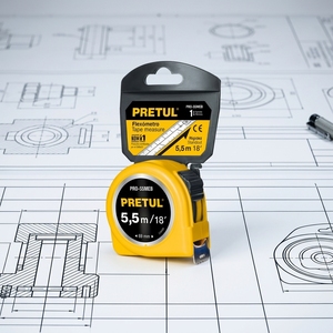 <span class=keywords><strong>Metro</strong></span> a nastro PRO-55MEB Flex <span class=keywords><strong>Metro</strong></span> Metrico 5m 19mm Giallo con custodia in plastica - Prezzo - Product Image 5