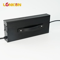 Chargeur de batterie automatique intelligent personnalisé Longkun 12V pour voiture et camion, chargeur de batterie LiFePo4 14,6V 20A
