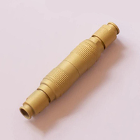 Connecteur de câble de clavier série YC8, 4 broches, détachable, push-pull, mâle/femelle, contacts plaqués or, chromé