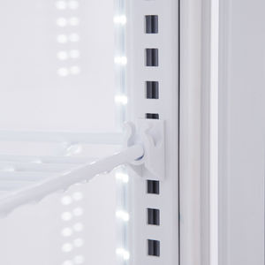 <span class=keywords><strong>Réfrigérateur</strong></span> de présentation de boissons commercial 98L à 4 portes vitrées, comptoir de présentation - Product Image 6