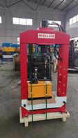 Presse hydraulique manuelle d'atelier haute précision WELLDE 50 tonnes