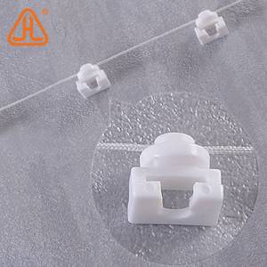 تموج أضعاف الملحقات الستار المسارات نفس المسافة عداء ثعبان على شكل قضيب للستائر الناقل عداء - Product Image 6