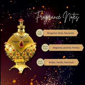 KHADLAJ PERFUMES <span class=keywords><strong>Hareem</strong></span> <span class=keywords><strong>Al</strong></span> <span class=keywords><strong>Sultan</strong></span> <span class=keywords><strong>Gold</strong></span>, Aceite de Perfume Concentrado Unisex, 1.18 Onzas - Product Image 6