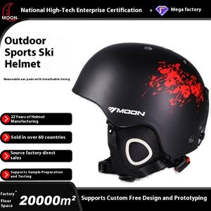 Casque <span class=keywords><strong>de</strong></span> <span class=keywords><strong>ski</strong></span> sport double personnalisé équipement extérieur intégré pour la sécurité sur neige et l'équipement <span class=keywords><strong>de</strong></span> protection <span class=keywords><strong>de</strong></span> la tête - Product Image 2