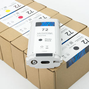 72 cartouches d'encre reconditionnées d'origine de 130 ml, compatibles HP72 pour Designjet T1100 1200 1300 610 620 770 790 795 - Product Image 3