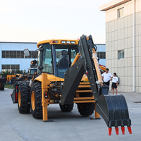 Chargeuse-pelleteuse Briggs and Stratton JCB 4CX avec chargeur et pelle rétrocaveuse