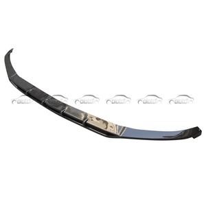 Carbon Fiber Front Spoiler Bumper <b>Lip</b> <b>Splitter</b> for Mercedes Benz GLC X253 2020-2022 SPORT Auto Tuning - Product Image 6
