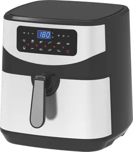 Hot Commercial Oi Free Cooker Stainless Steel Timer Oven Digital Electric 7 Litre Air Fryer