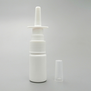 In Stock Leak Proof 10ml HDPE Empty Nasal Spray Bottle Reusable Nose Sprayer For Nasal Medications