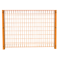 Clôture enroulable à fond creux 100x300mm, maille 6.0mm, fil galvanisé et enduit PVC, durable, pour poteaux ronds/carrés, jardin résidentiel