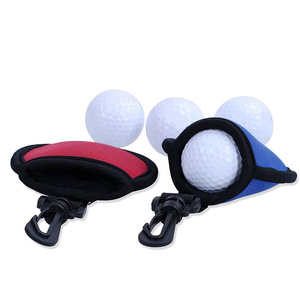 Housse de tête personnalisée, sac de rangement pour une seule balle de <span class=keywords><strong>golf</strong></span>, sac de transport portable, poche, sac de rangement durable, pliable, en polyester, pour le <span class=keywords><strong>golf</strong></span> - Product Image 2