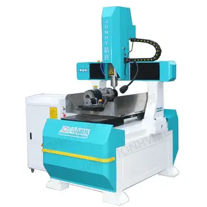 JONHV גודל קטן נתב CNC 6060 מכונת כרסום עם CE עבור עץ אלומיניום מתכת מחיר