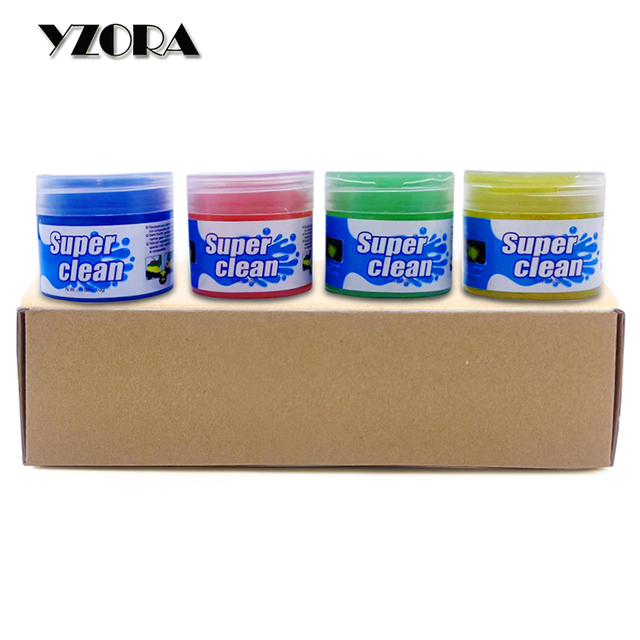 Universal Cleaning Gel for Car Detailing Reusable Car Interior Cleaner Putty for Keyboard Air Vents