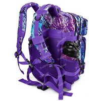Sac à dos tactique de randonnée, de chasse, de trekking, de camping, de camouflage, imperméable, en Oxford, 45L, pour la salle de sport, Trailpop