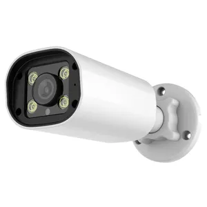 IP-камера FansuTi 5MP PoE, уличная полноцветная, с обнаружением формы человека, Многопротокольная, водонепроницаемая IP66 5Mp ip-камера poe
