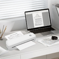 Imprimante thermique portable A4 sans encre, mini imprimante pour documents PDF, Excel, Word, pour le travail de bureau, la maison, l'école