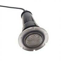 Projecteur LED de piscine sans niche Green Element breveté, 1,5 pouce, 100 pieds, étanche IP68, éclairage paysager, intensité variable, compatible DC 12V