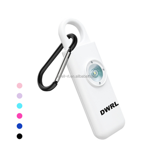 Alarme personnelle <span class=keywords><strong>Safe</strong></span> <span class=keywords><strong>Sound</strong></span> 130 dB Sirène Alarme de sécurité d'urgence Porte-clés avec lumière LED Sirène de sécurité sonore personnelle pour femmes - Product Image 3