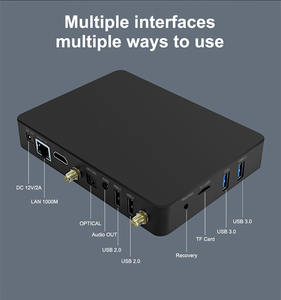Boîtier TV intelligent 8K, puissance de calcul 6T, 4 Go 64 Go, décodeur réseau à super résolution IA, compatible UE/US - Product Image 3