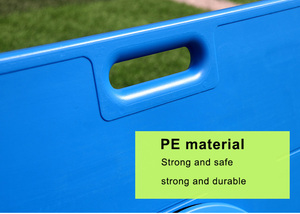 Màu xanh có thể gập lại bóng đá rebounder & bóng đá đào tạo đi qua Hội Đồng Quản trị thiết bị cần thiết cho cầu thủ bóng đá - Product Image 4