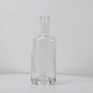 Bouteille de luxe en liège, contenant à alcool en verre, de 375ml, 500ml, 750ml, 700ml, vente en gros, <span class=keywords><strong>XO</strong></span>, Vodka, gomme, Tequila, Whisky, cognac, ruban, personnalisé - Product Image 4