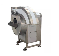 Commerciële Aardappel Zigzag Cutter/Chips Stok Snijmachine/Crinkle Frietjes Snijmachine