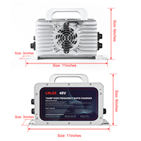 Chargeur de batterie électrique au plomb LNLEE en gros 12V-72V AGM GEL avec protection OTP/OVP étanche 900W