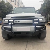 Pare-chocs avant supérieur de luxe en alliage d'aluminium avec fixation par vis pour Chery ICAR V23, protection contre les impacts tout-terrain