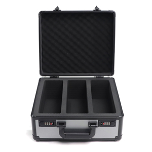 Tùy chỉnh nhôm phân loại thẻ kim loại hộp thể thao kinh doanh thẻ slab trường hợp lưu trữ với bọt phù hợp với 130 BGS P sa FGS, toploaders - Product Image 5