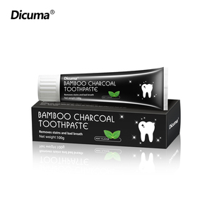 Pasta Dental de Carbón de Bambú Orgánico Natural al por Mayor con Logotipo Personalizado, Característica Luminosa Blanqueadora, Sin Ingredientes Químicos - Product Image 2