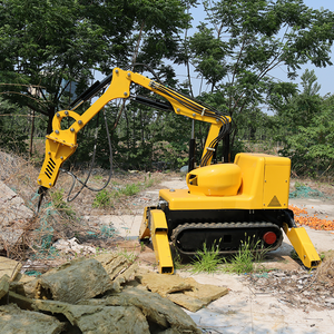 Robot de demolición por control remoto Túnel de alta potencia Robot de minería subterránea Demolición Mini excavadora CE/EPA/Euro 5 - Product Image 2