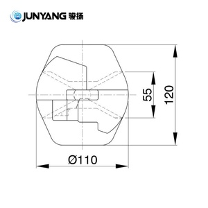 Factory's Latest Single Lockable Steel Cone Hanging Stacking Container with Twist Lock for Sale - Product Image 4