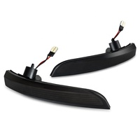 Clignotants latéraux à LED séquentiels fumés ambre pour rétroviseurs Ford Kuga/Escape EcoSport 2013-2018