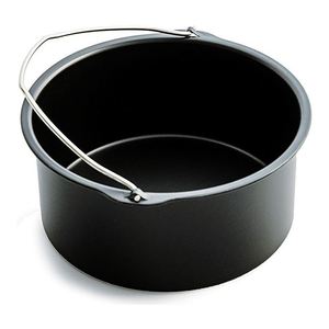 Panier de cuisson antiadhésif personnalisé en gros pour four, accessoires pour friteuse à air, paniers à frites, seau à gâteau, plaque de cuisson - Product Image 1