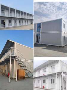 China Factory Flat Pack House Villa Container Van Large Modern Container House - Product Image 2