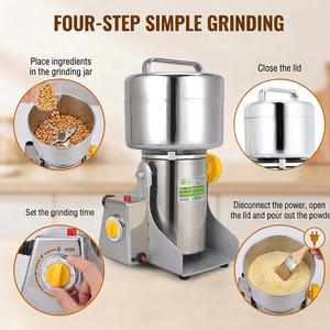 Moulin à épices, riz et poivre haute vitesse Boou Grain <span class=keywords><strong>Moulinex</strong></span> 400g pour petites entreprises - Product Image 3