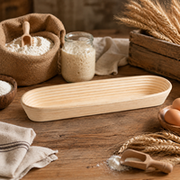 Paniers de levage artisanaux en rotin naturel pour fabricants de bannetons, destinés aux importateurs et distributeurs de boulangerie
